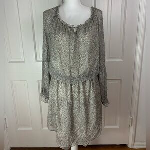 HAUTE HIPPIE CRYSTAL EMBELLISHED DRESS
